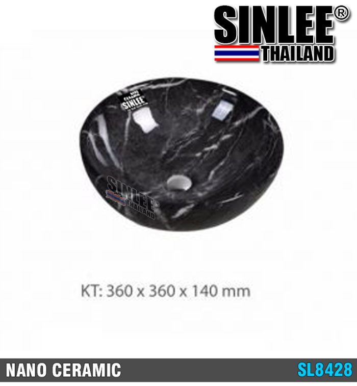 SL8428 – LAVABO SỨ MỸ THUẬT CỔ ĐIỂN