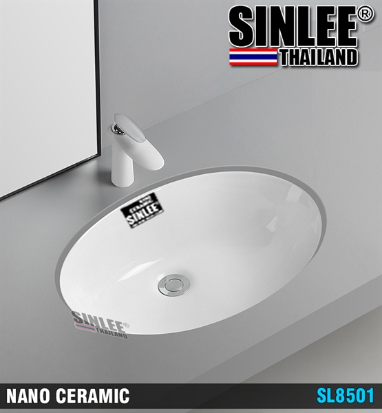 SL8501 – CHẬU SỨ RỬA MẶT ÂM BÀN TRÒN SINLEE