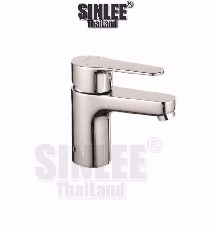 SL4101 - VÒI LAVABO NÓNG LẠNH ĐỒNG THAU MẠ CROME 20CM SINLEE