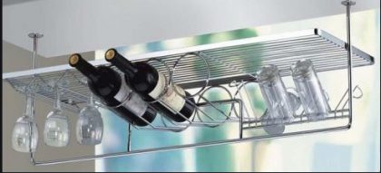 KỆ LY RƯỢU QUẦY BAR INOX 304